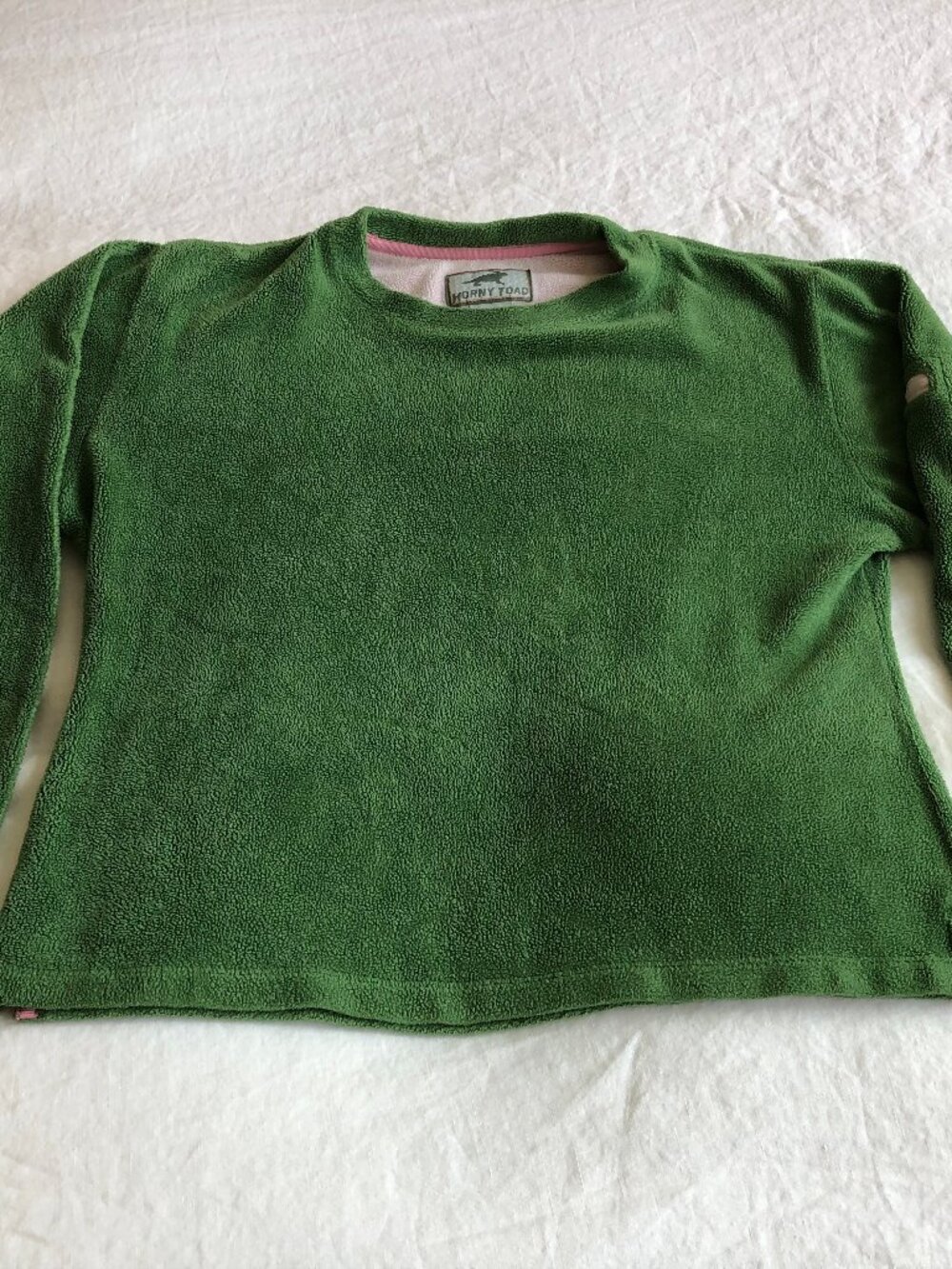 Horny Toad Women's Size XS Forest Green Microfleece pullover
